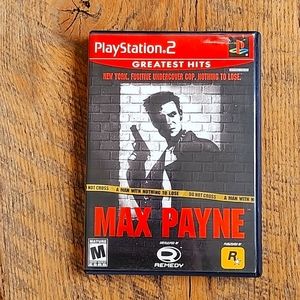 Max Payne PS2 video game